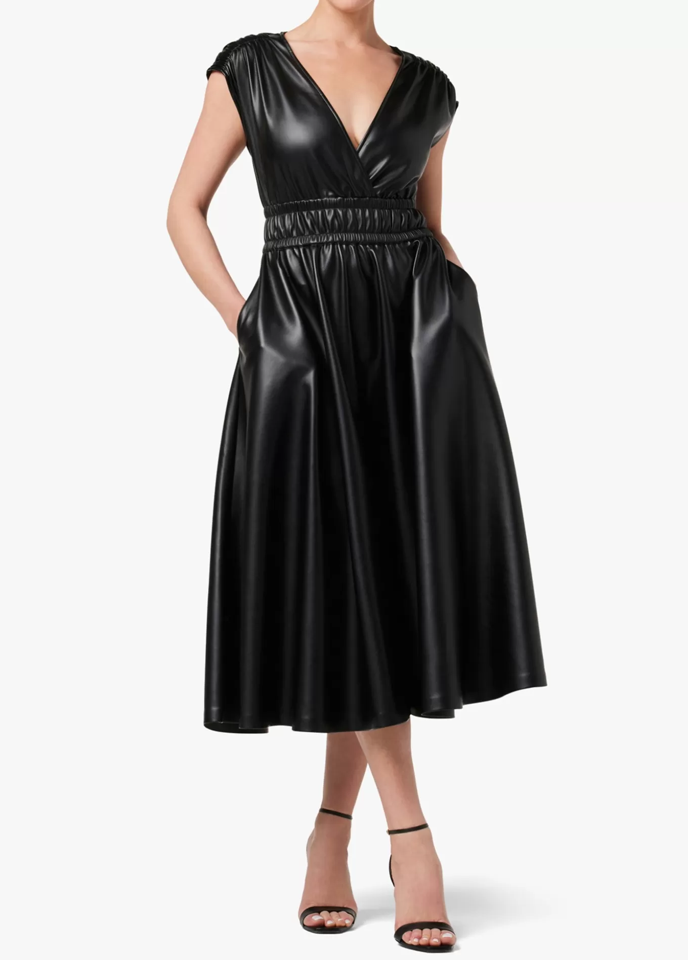 Women Joe’s Jeans FELICITY VEGAN LEATHER DRESS