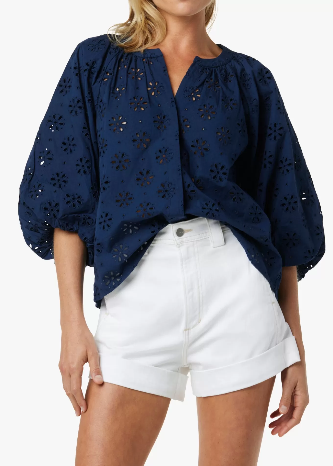 Women Joe’s Jeans THE ANDIE BRODERIE BLOUSE