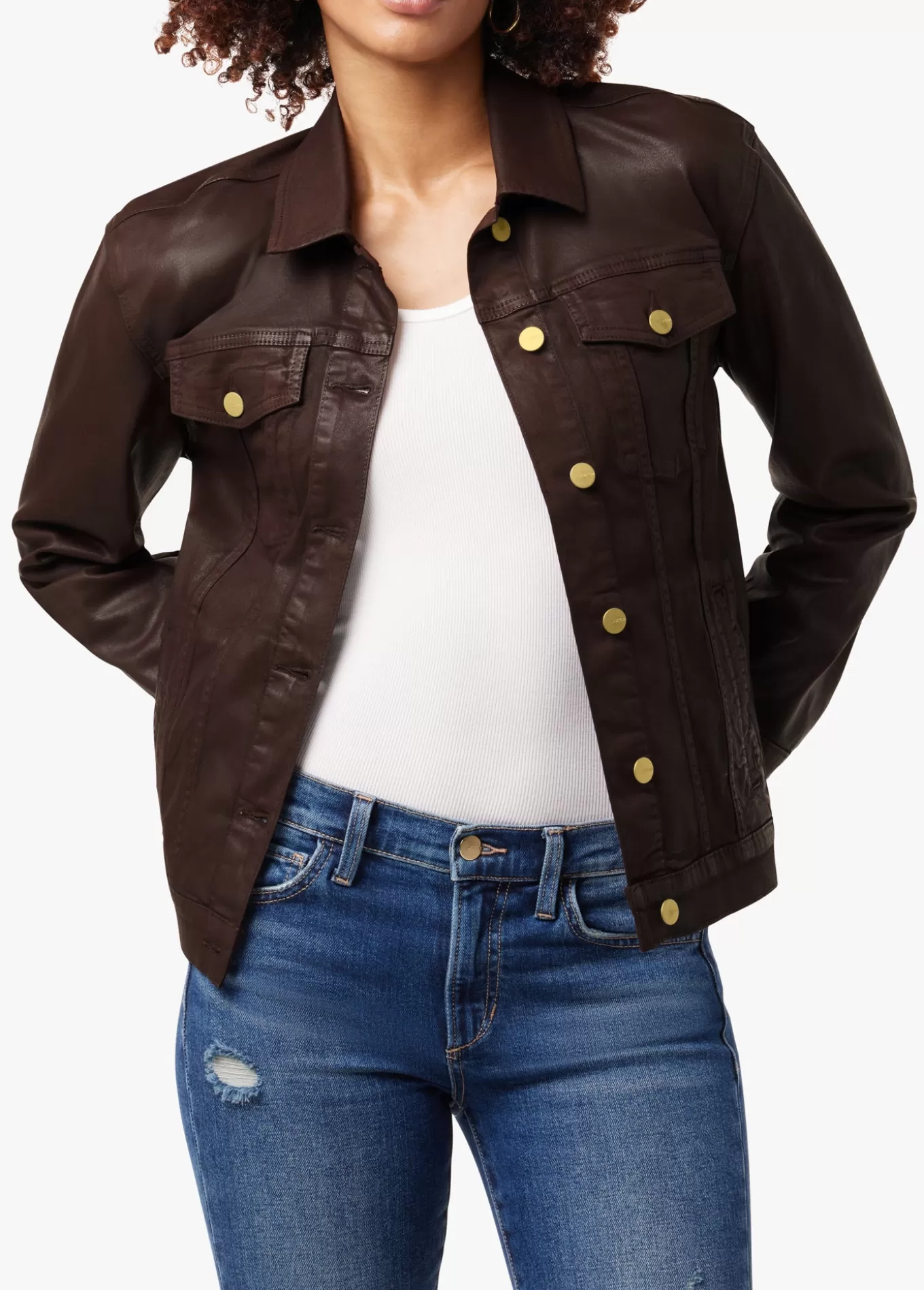 Women Joe’s Jeans THE BOYFRIEND JACKET COATED